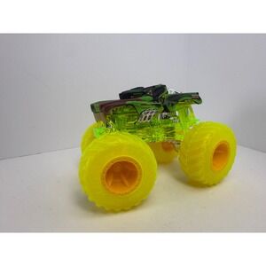 Hot Wheels Monster Trucks Sick Stuff 1:64 Scale Green Neon Yellow Biohazard